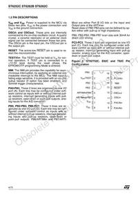 ST62T62CM6 Datasheet Page 4