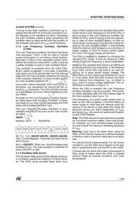 ST62T65CB6 Datasheet Page 19