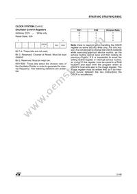 ST62T65CB6 Datasheet Page 21