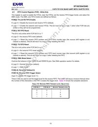 ST68C554CJ68-F Datasheet Page 19