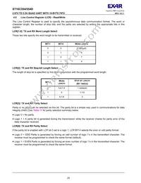 ST68C554CJ68-F Datasheet Page 20