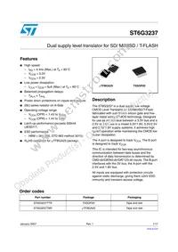 ST6G3237TBR Datasheet Cover