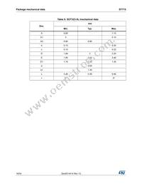 ST715PUR Datasheet Page 16