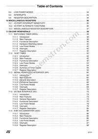 ST72C215G2M3 Datasheet Page 3
