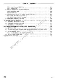 ST72C215G2M3 Datasheet Page 5
