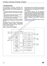 ST72C215G2M3 Datasheet Page 6