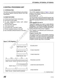 ST72F264G1B5 Datasheet Page 17