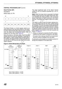 ST72F264G1B5 Datasheet Page 19