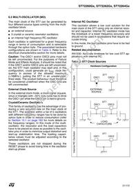 ST72F264G1B5 Datasheet Page 21