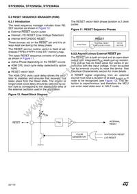 ST72F264G1B5 Datasheet Page 22