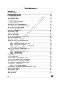 ST72F321BR9T3 Datasheet Page 2