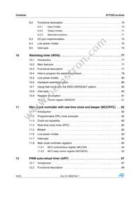 ST72F321J9TCXS Datasheet Page 4