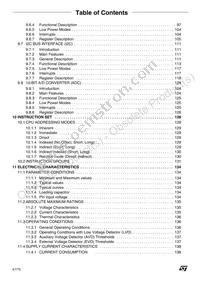 ST72F321M9T6 Datasheet Page 4