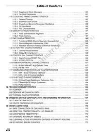 ST72F321M9T6 Datasheet Page 5