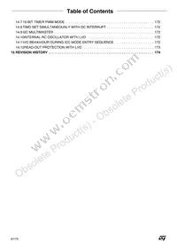 ST72F321M9T6 Datasheet Page 6