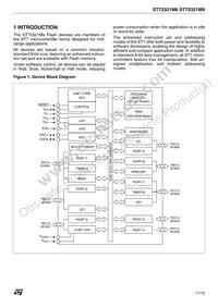 ST72F321M9T6 Datasheet Page 7