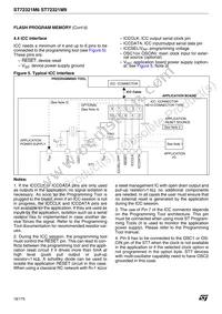 ST72F321M9T6 Datasheet Page 18