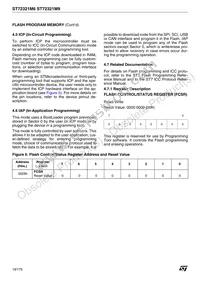 ST72F321M9T6 Datasheet Page 19
