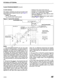 ST72F324K6TC/TR Datasheet Page 18