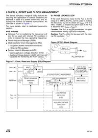 ST72F324K6TC/TR Datasheet Page 23