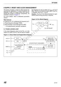 ST72F32AK2B6 Datasheet Page 23