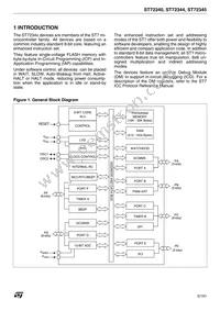 ST72F340S4T6 Datasheet Page 5