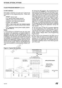 ST72F340S4T6 Datasheet Page 16