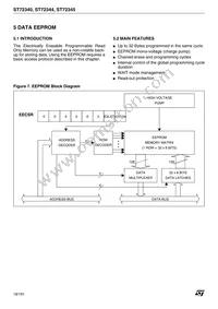 ST72F340S4T6 Datasheet Page 18