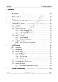 ST72F344K4T6TR Datasheet Page 2