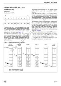 ST72F521M9T6TR Datasheet Page 23