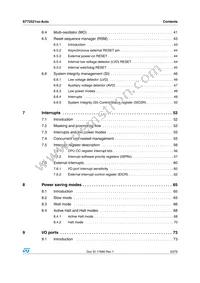 ST72F521R9TCTR Datasheet Page 3