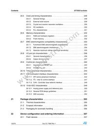 ST72F521R9TCTR Datasheet Page 10