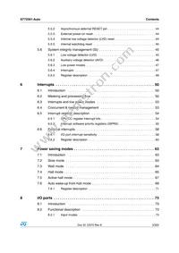 ST72F561R9TCS Datasheet Page 3