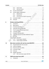 ST72F561R9TCS Datasheet Page 4