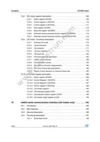 ST72F561R9TCS Datasheet Page 8