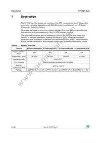 ST72F561R9TCS Datasheet Page 20