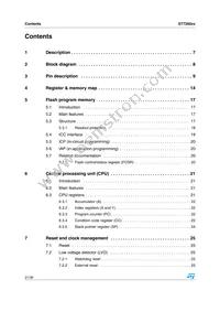 ST72F60K2U1TR Datasheet Page 2