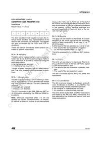 ST72T141K2M6 Datasheet Page 15