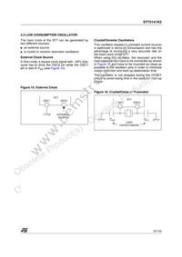 ST72T141K2M6 Datasheet Page 23