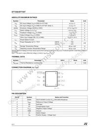 ST735SCD Datasheet Page 2