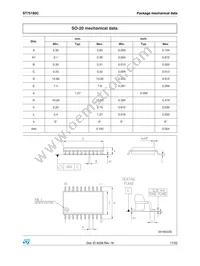 ST75185CDR Datasheet Page 17