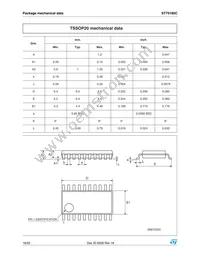 ST75185CDR Datasheet Page 18