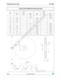 ST75185CDR Datasheet Page 20