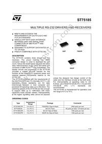 ST75185CPR Datasheet Cover