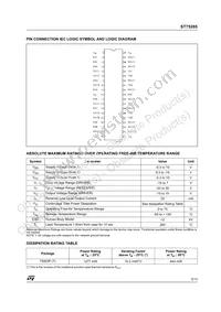 ST75285CTR Datasheet Page 3