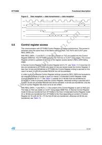 ST7538Q Datasheet Page 21