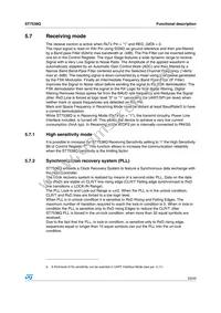 ST7538Q Datasheet Page 23