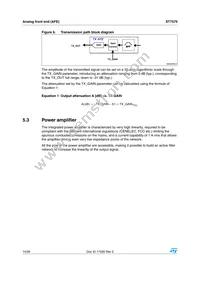ST7570 Datasheet Page 14