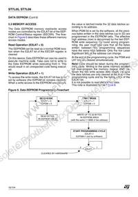 ST7FL09Y0MAE Datasheet Page 16
