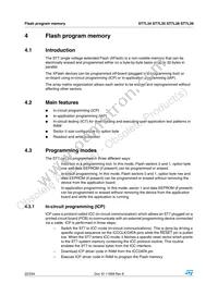 ST7FL39F2MAE Datasheet Page 22